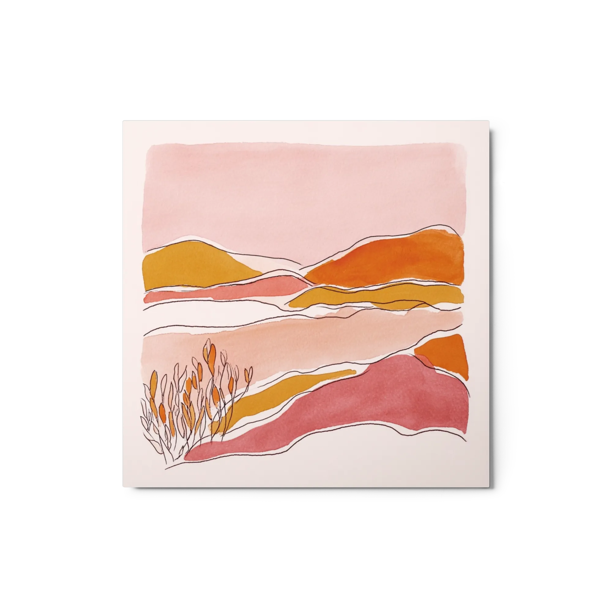 Earthy Terracotta Hills