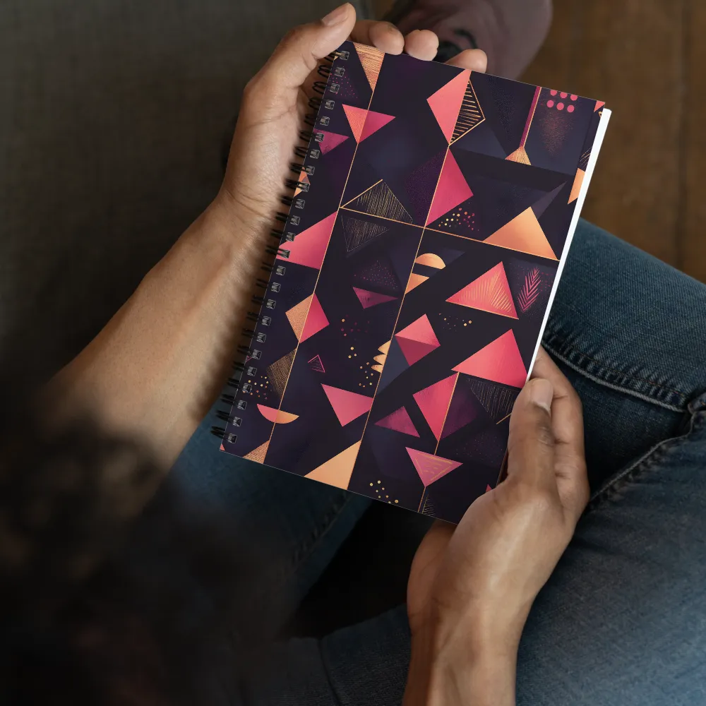 Geometric Harmony 
 Spiral Notebook | 140 pages