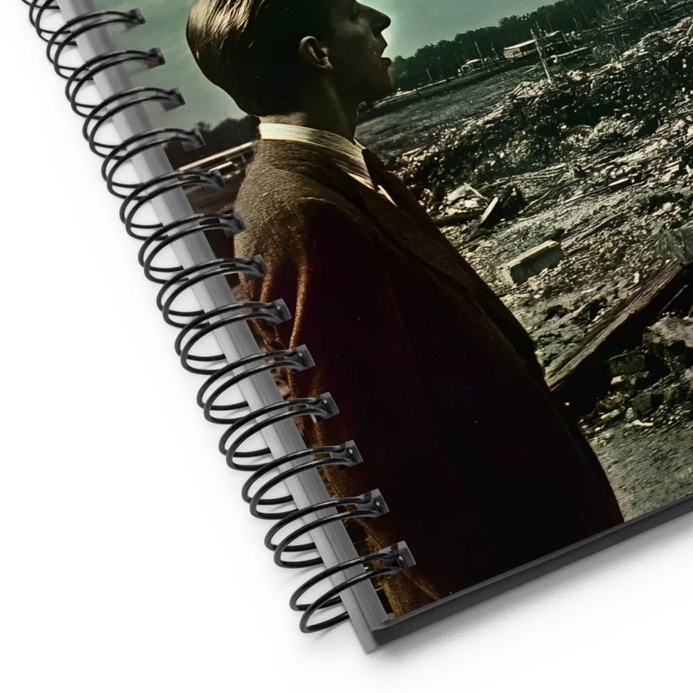 Echoes of a Fragmented Mind 
 Spiral Notebook | 140 pages