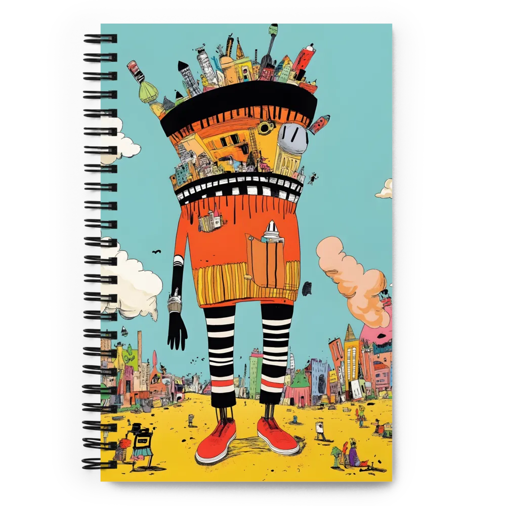 The Urban Colossus 
 Spiral Notebook | 140 pages