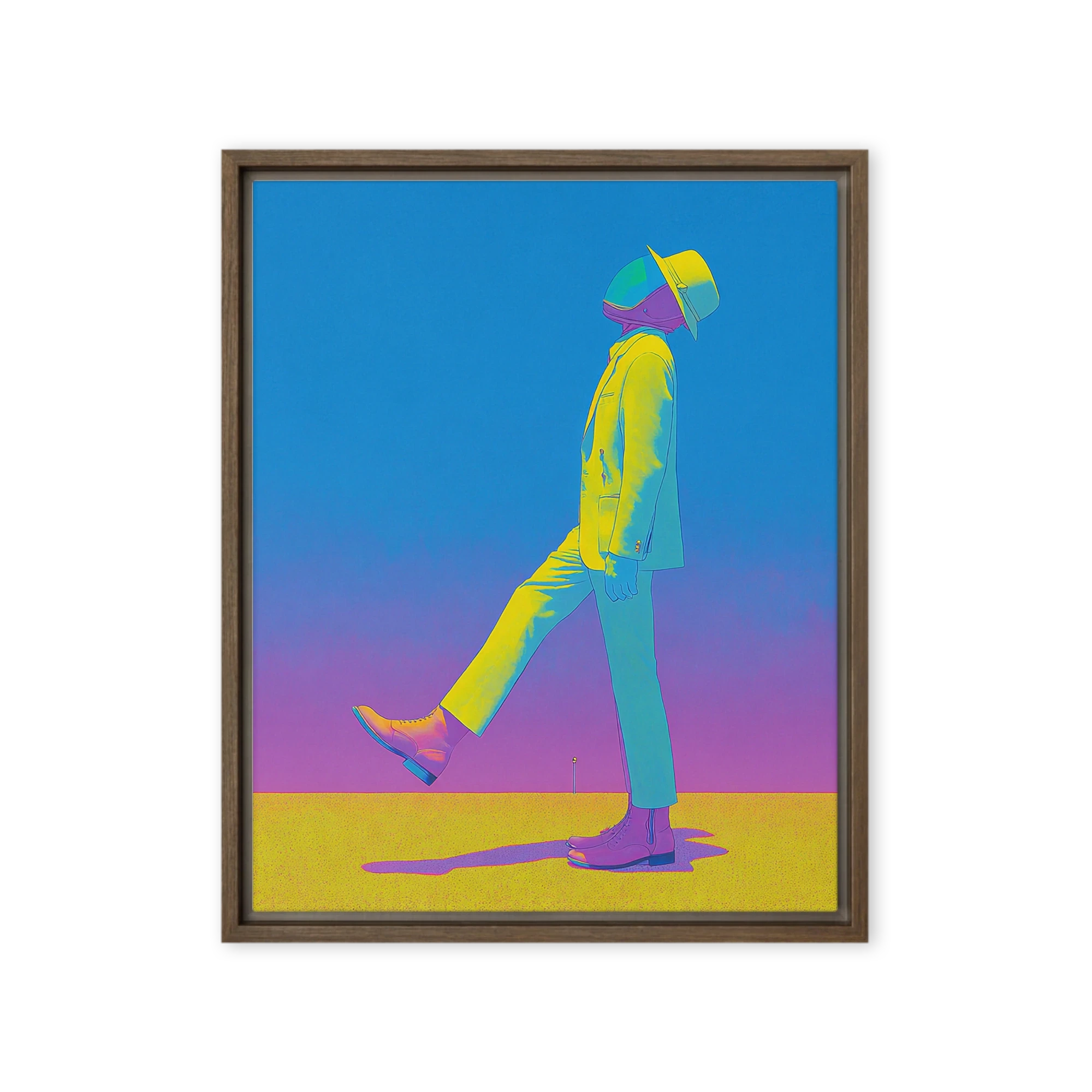 The Striding Astronaut