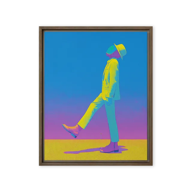 The Striding Astronaut | Art Print