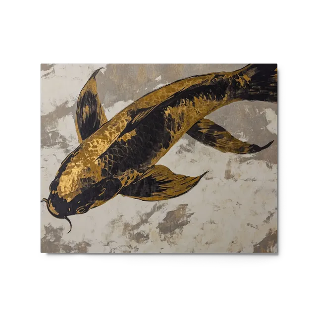 Golden Koi | Art Print