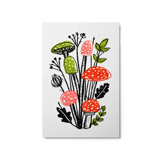 Forest Fungi Bouquet | Art Print