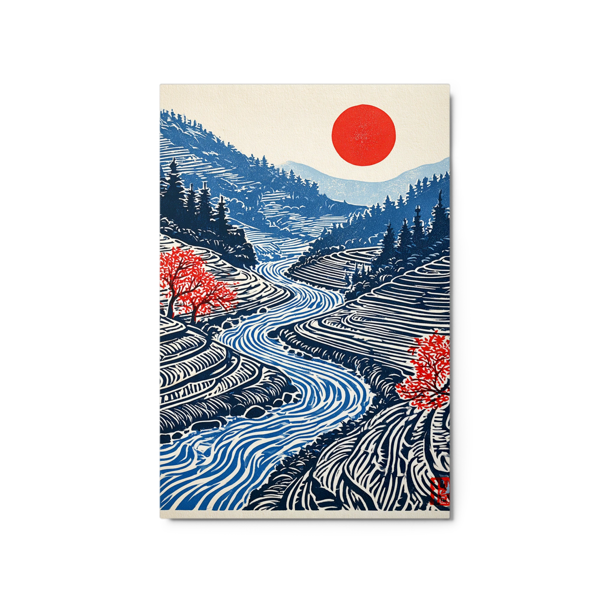 Terraced Valley Sun