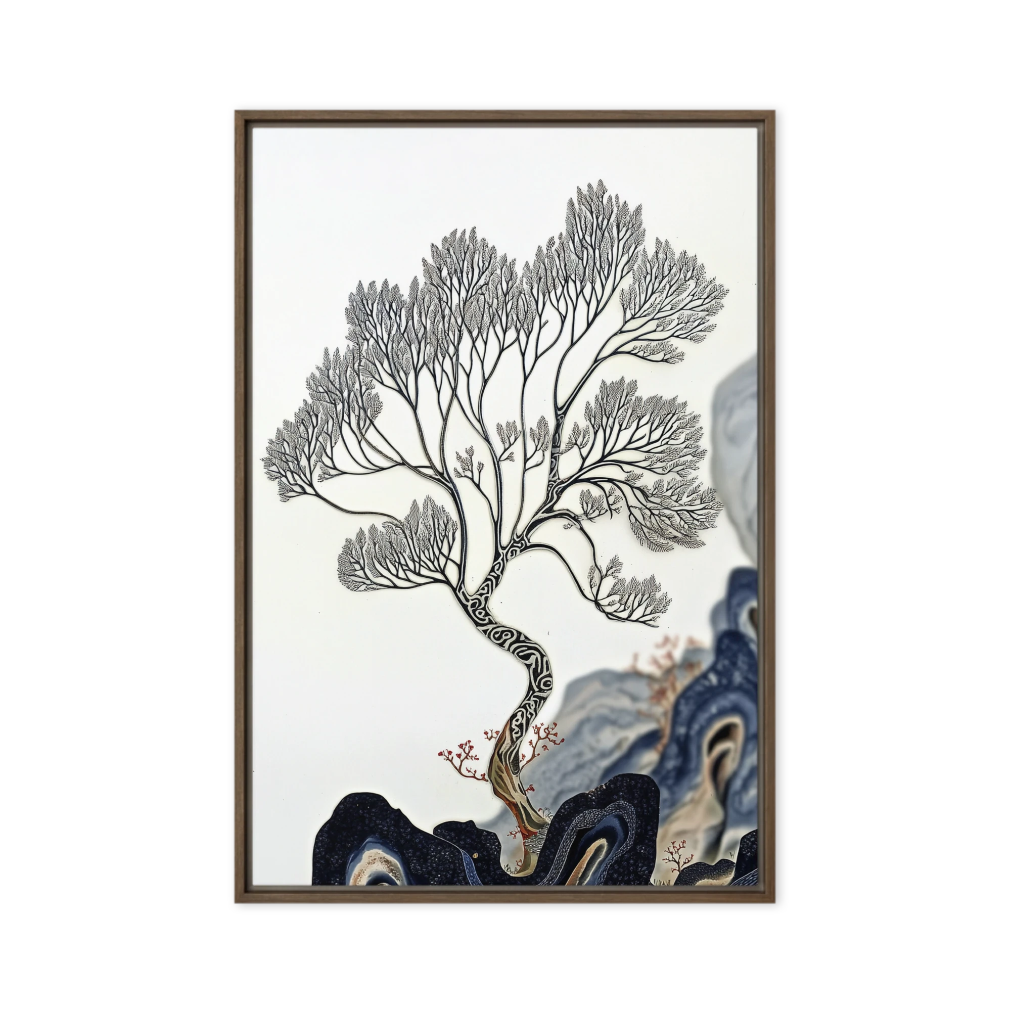Ornate Ink Tree | Art Print