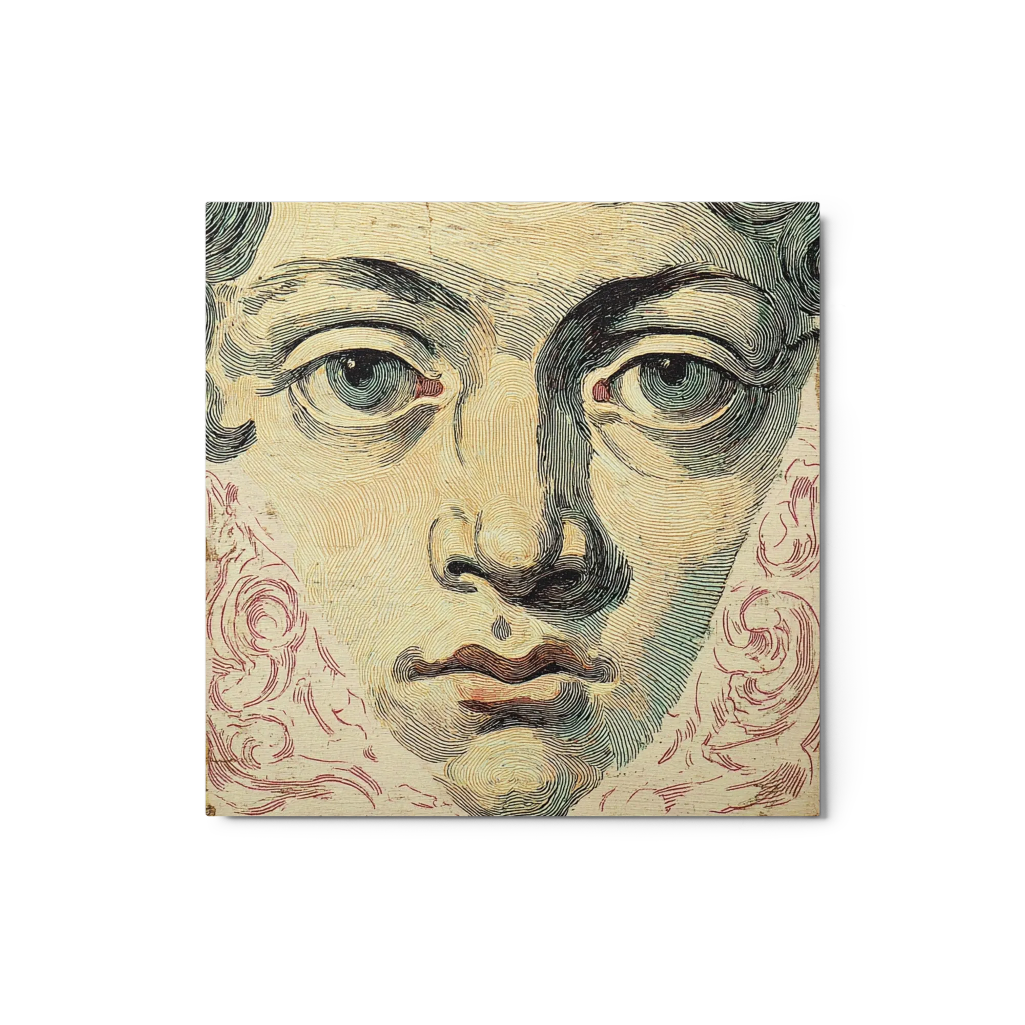 Intricate Line Face