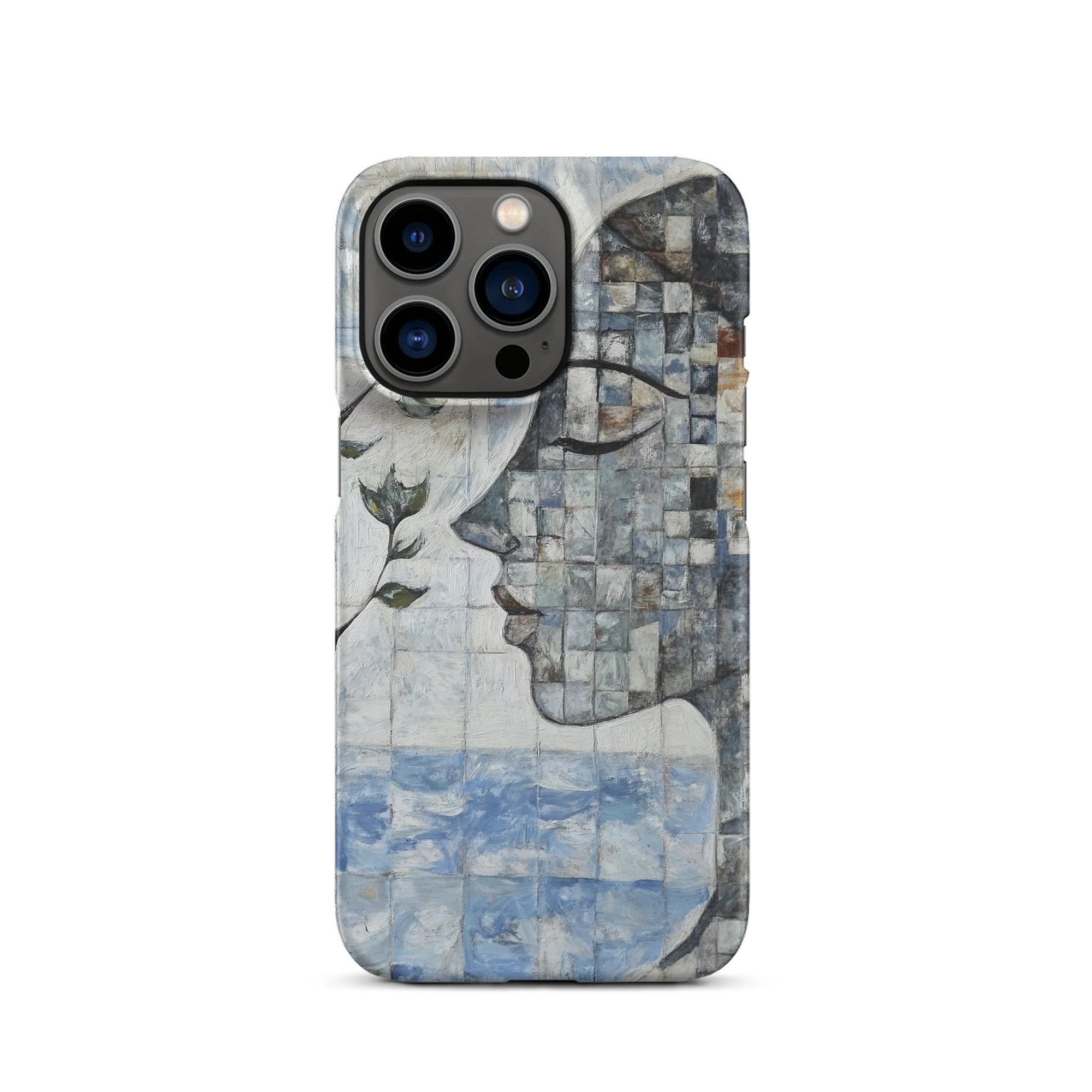 Silent Profile by the Sea | Phone Case