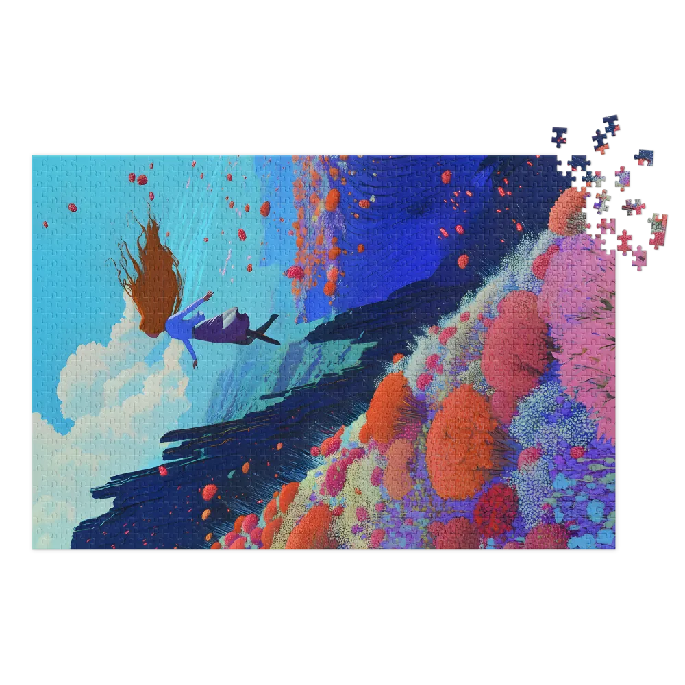 Flight Over Flower Canyon