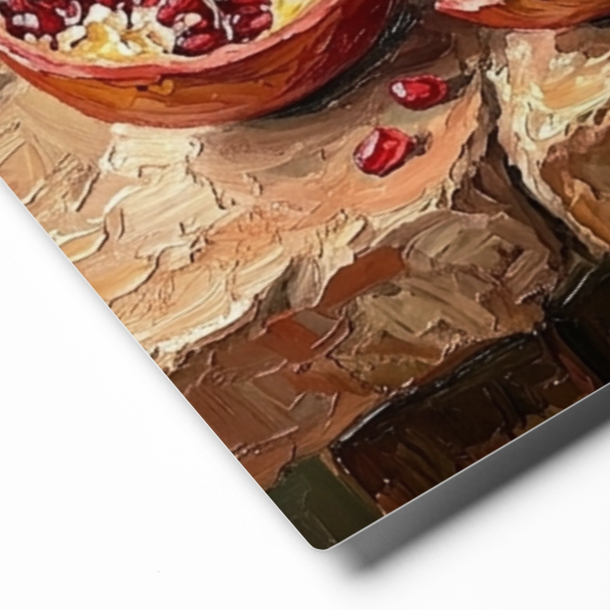 The Abundance of Pomegranates 
 Canvas | 9″x 12″