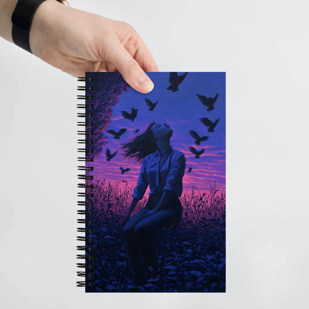 Indigo Ascension 
 Spiral Notebook | 140 pages