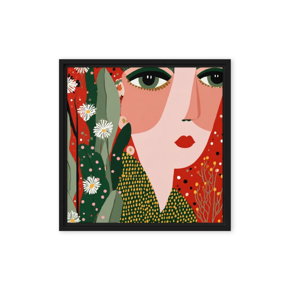 Woman in the Garden | Art Print