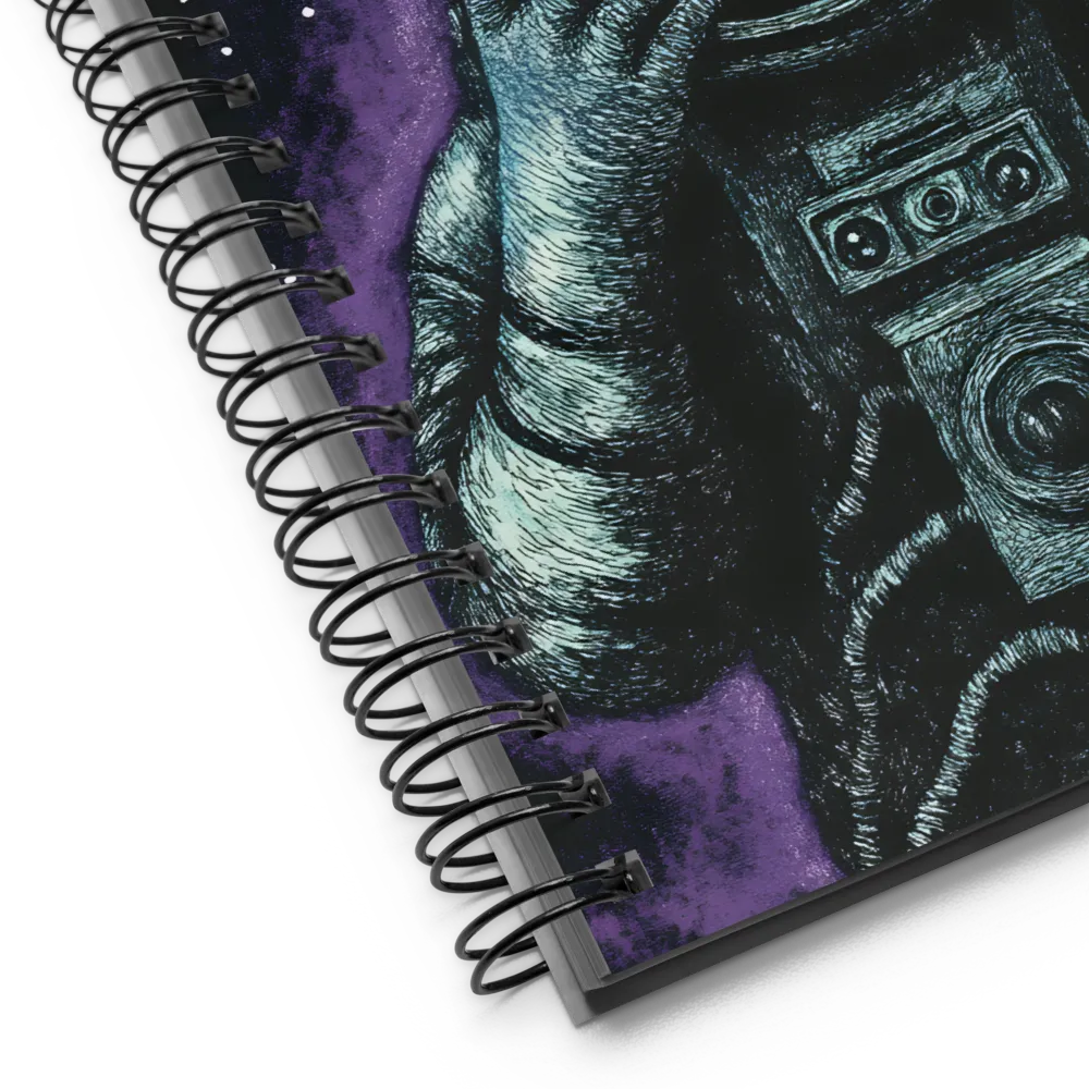 Cosmic Contemplation 
 Spiral Notebook | 140 pages
