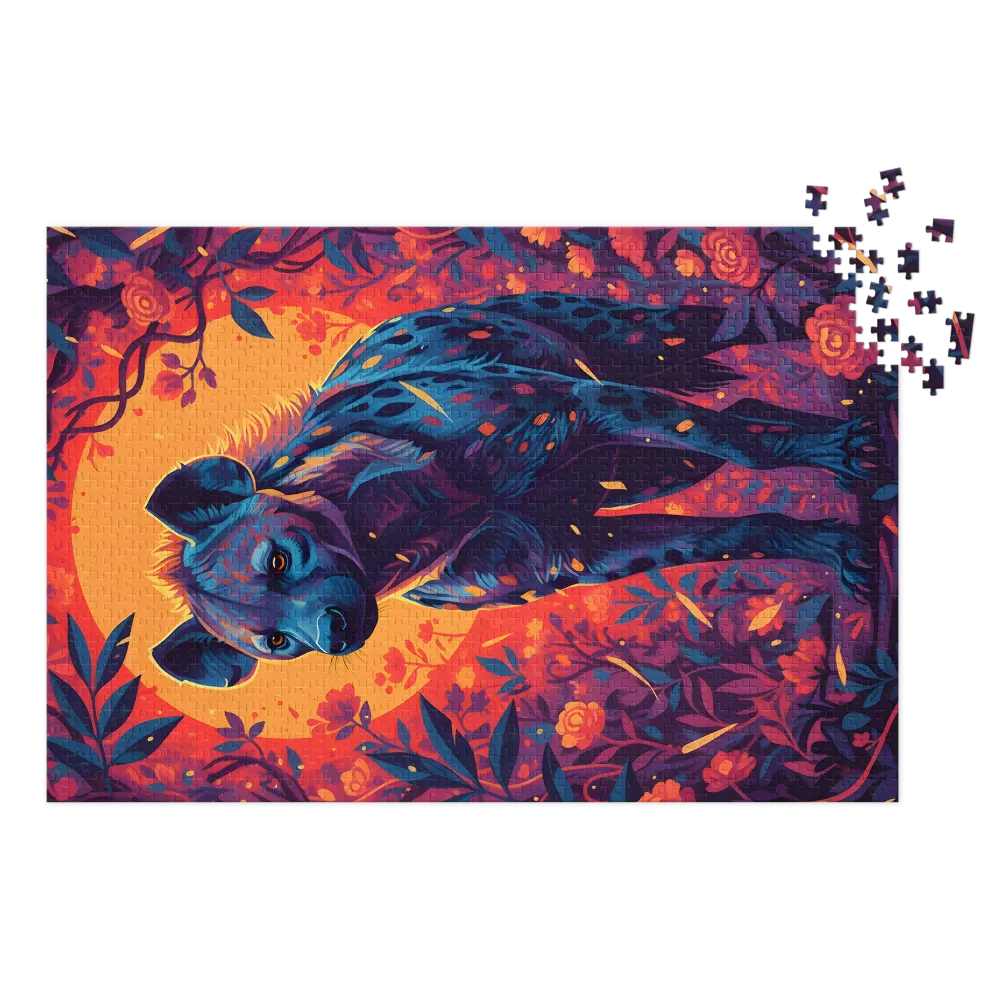 Luminous Hyena | Jigsaw Puzzles