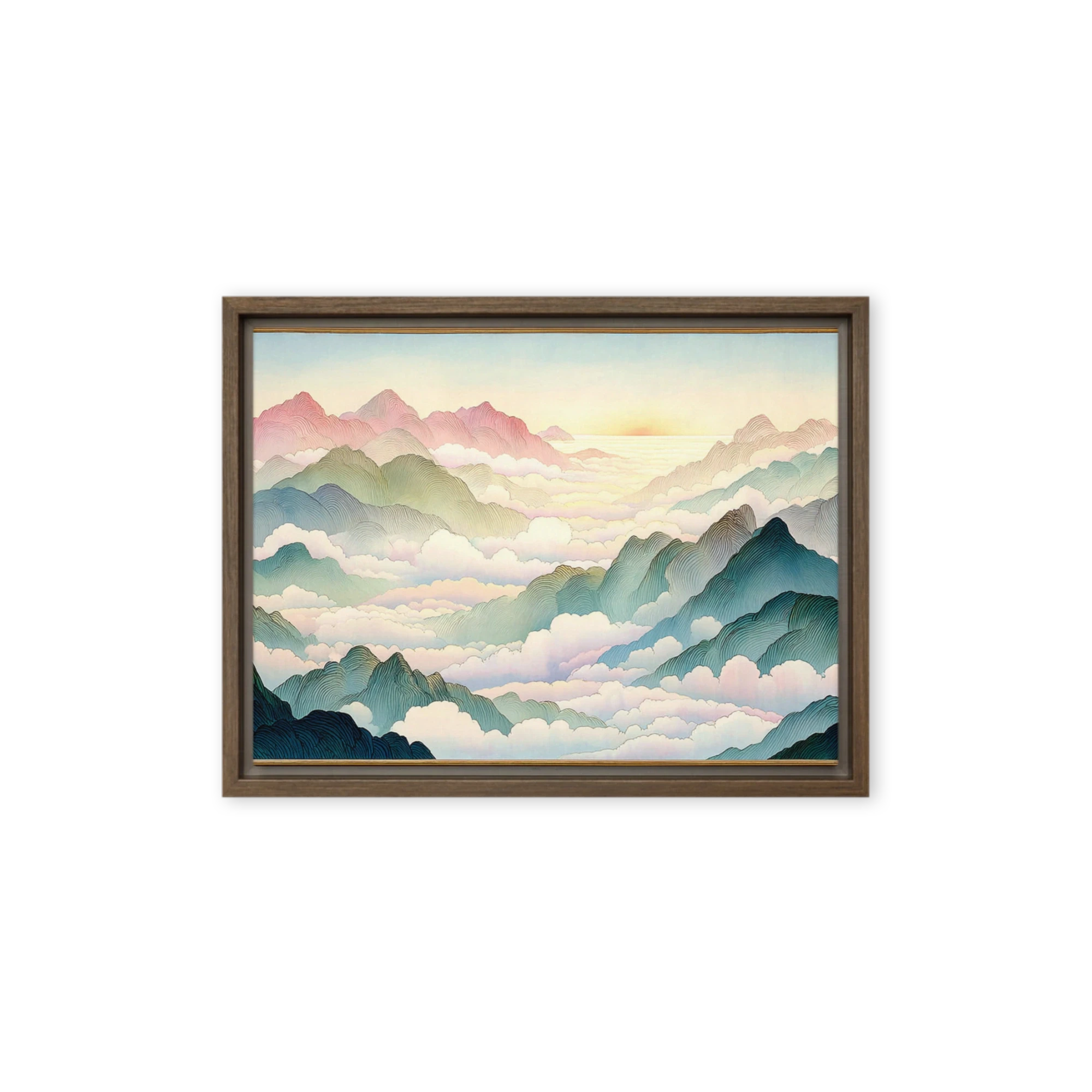 Peaks Above the Clouds | Art Print