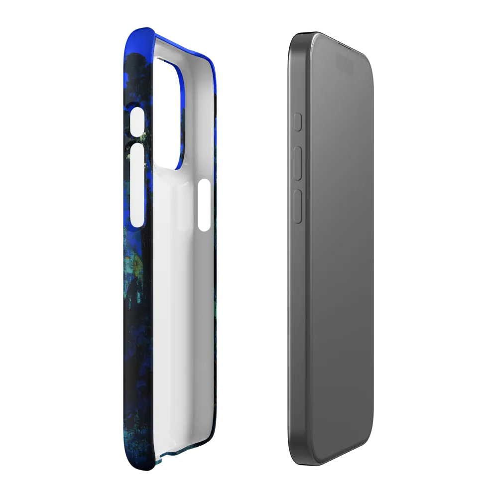 Cobalt Night at the Ruins | Phone Case