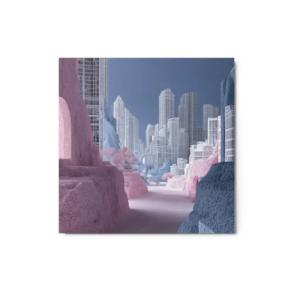 Pastel Dream City | Art Print