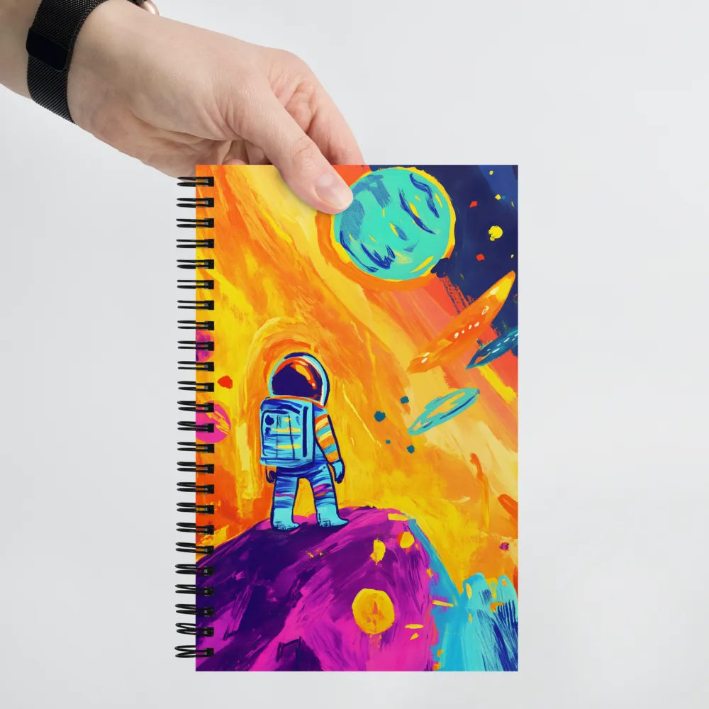 Cosmic Wanderer 
 Spiral Notebook | 140 pages