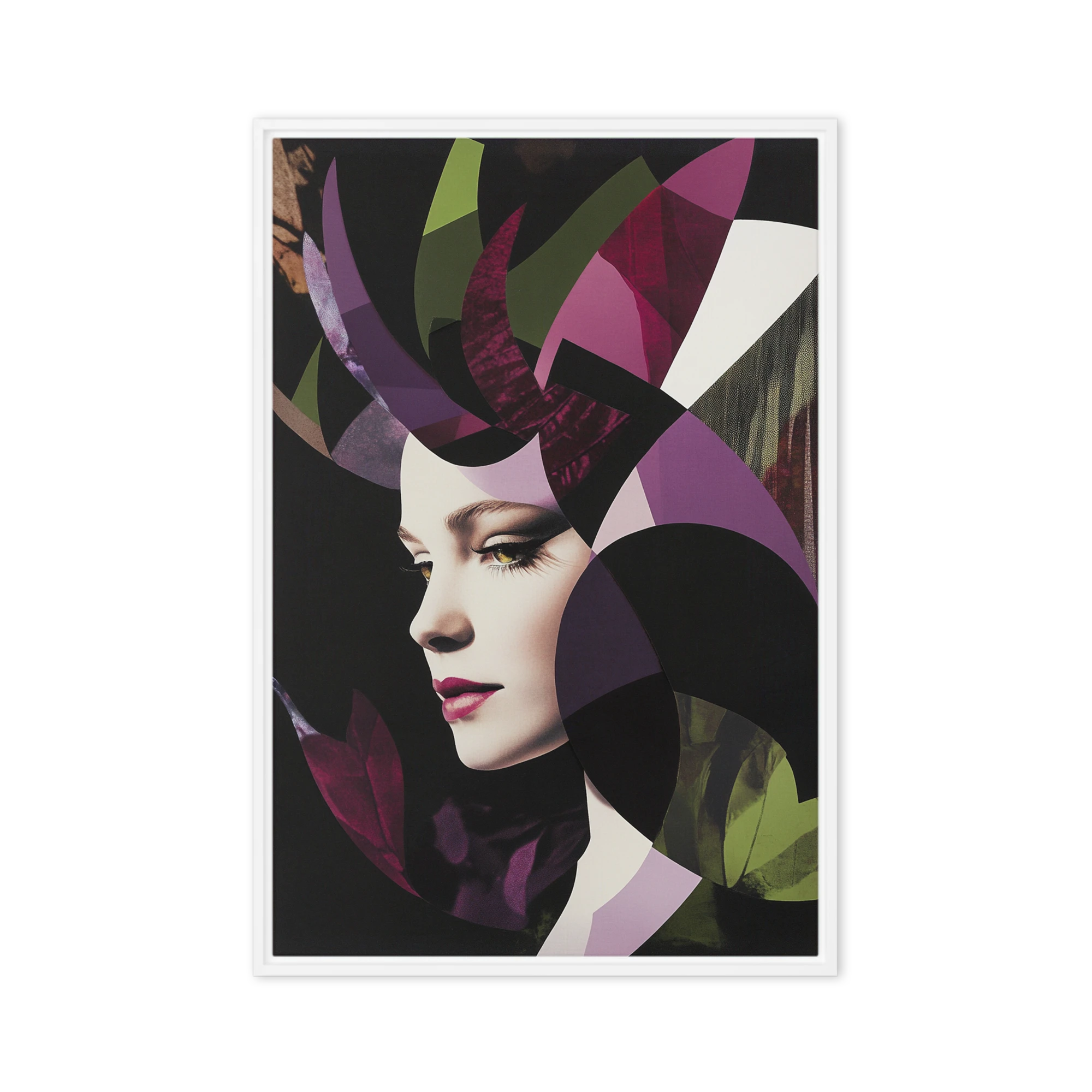 Geometric Dream Portrait | Art Print