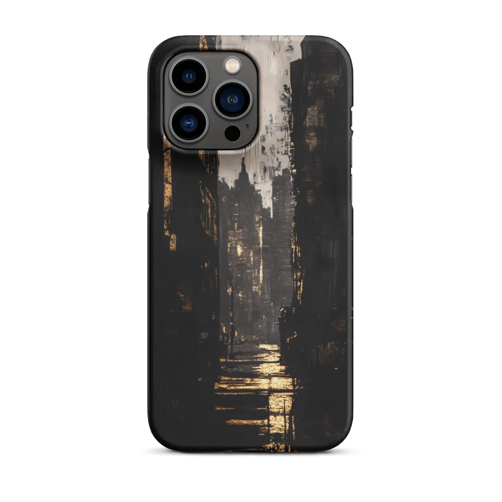 City Alley in Gold | Phone Case