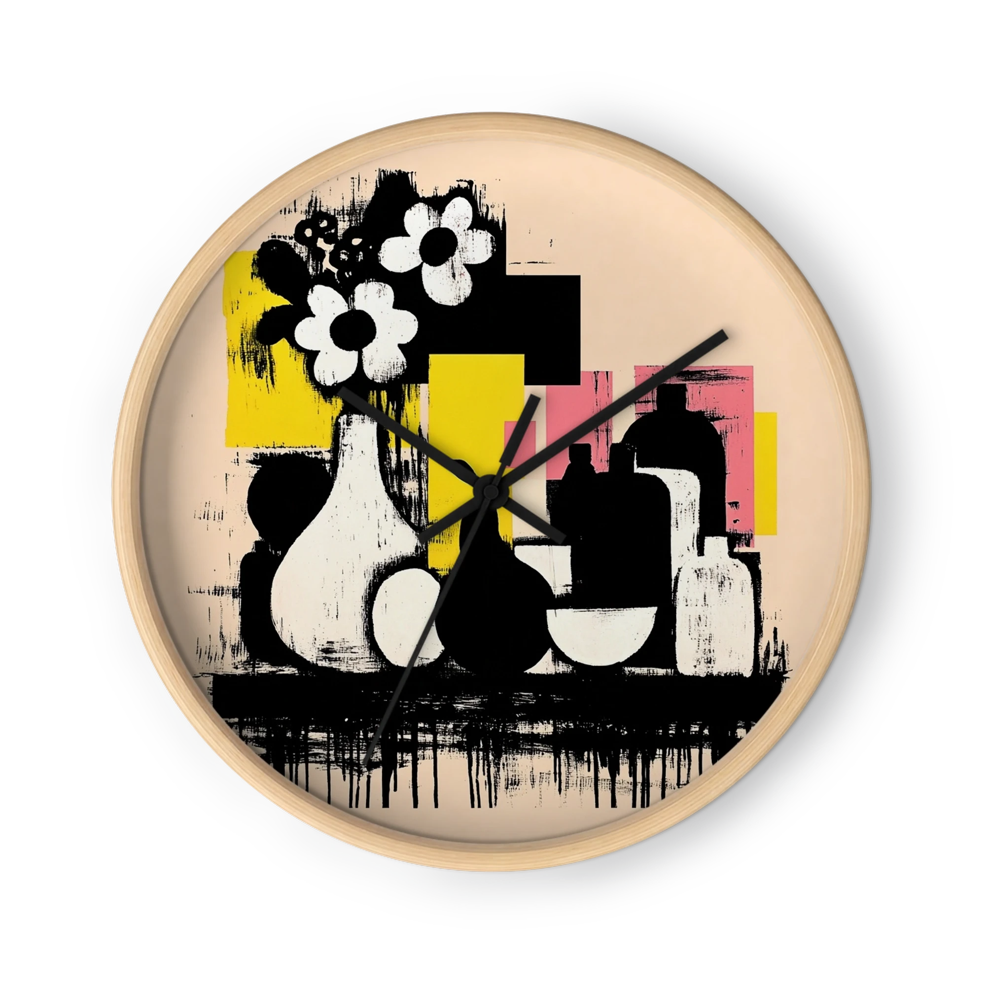 Floral & Bottle Still Life