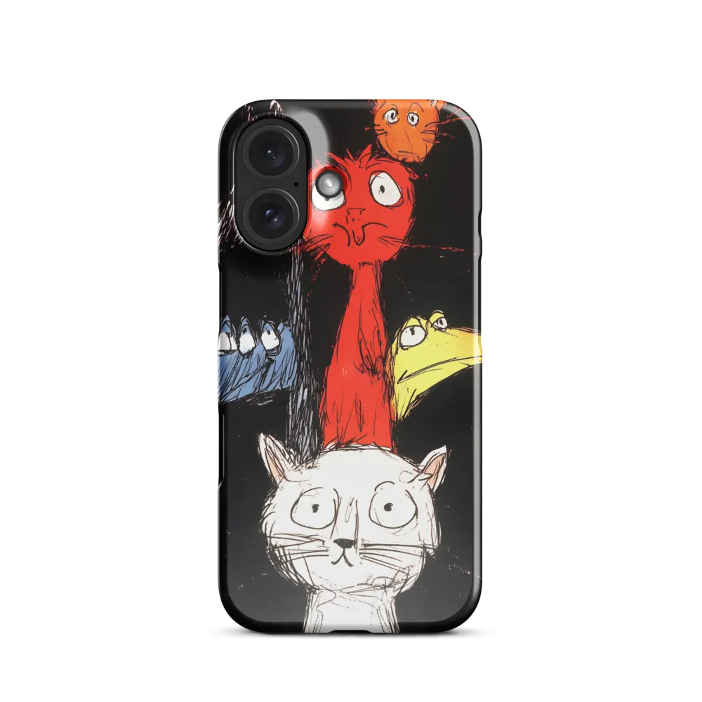 Quirky Animal Tower 
 iPhone 16 Pro | Tough Case