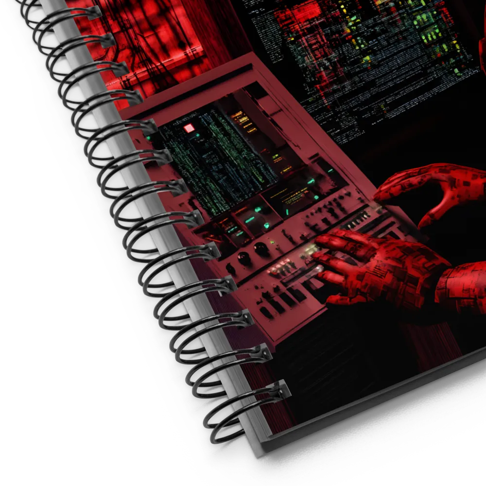 Digital Dystopia 
 Spiral Notebook | 140 pages