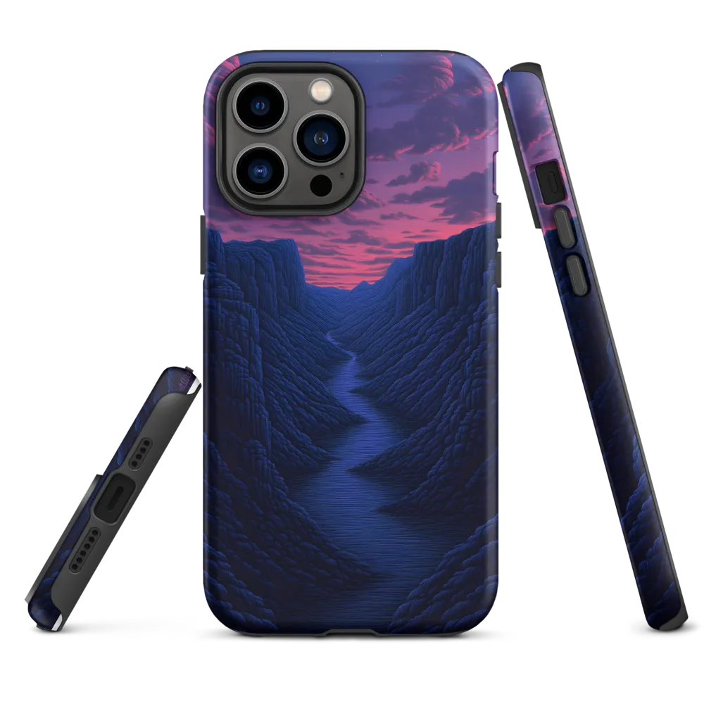 Surreal River Valley Landscape | Phone Case