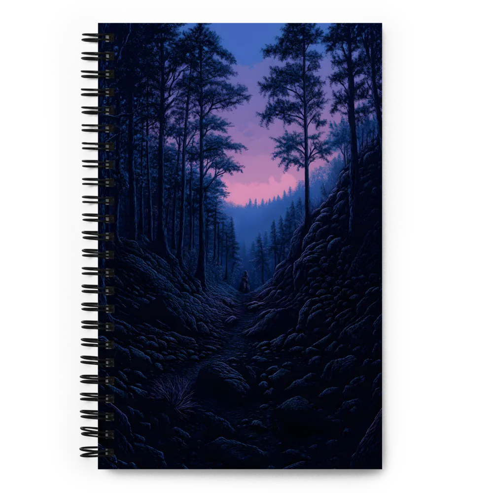 Twilight Forest Journey 
 Spiral Notebook | 140 pages