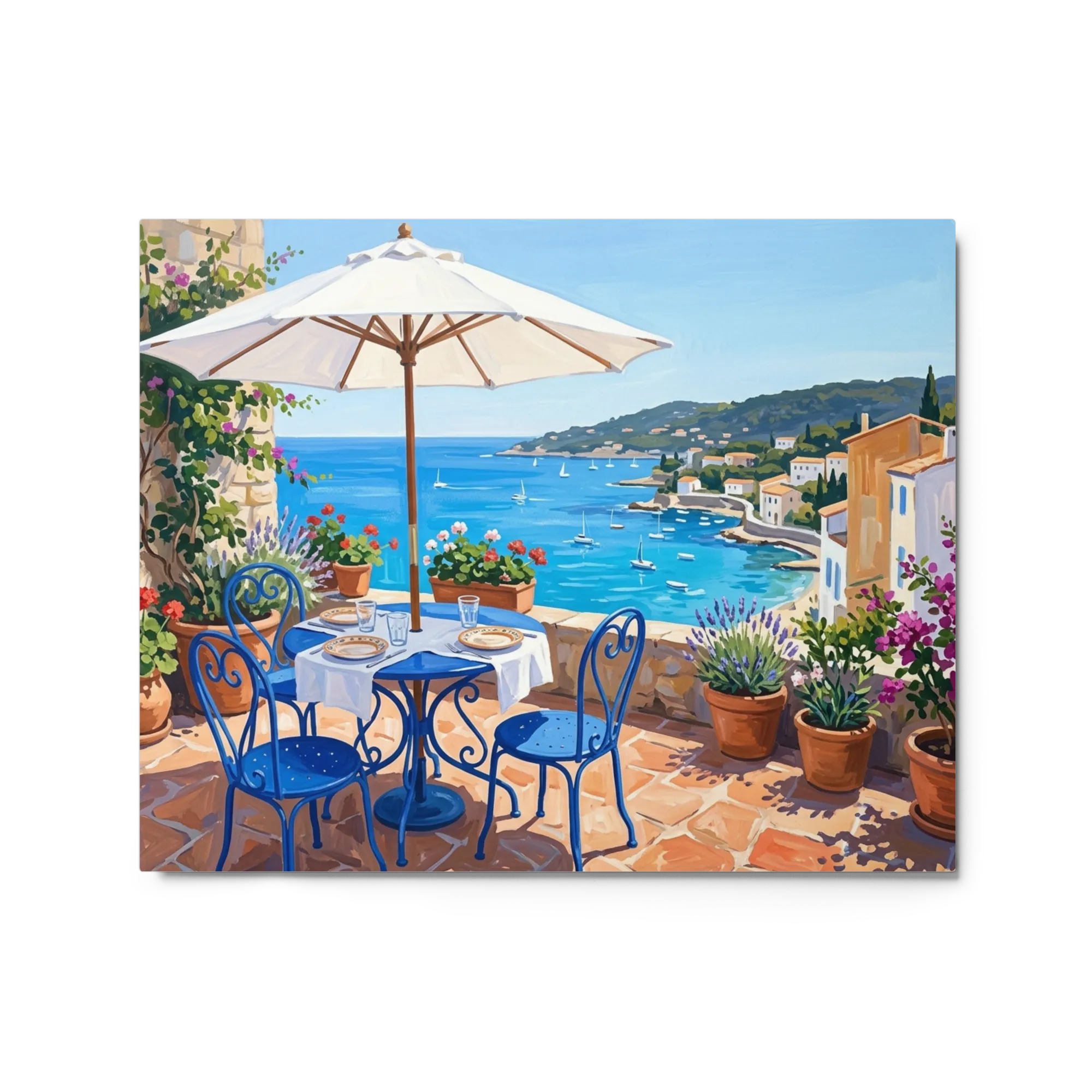 Sunny Mediterranean Terrace