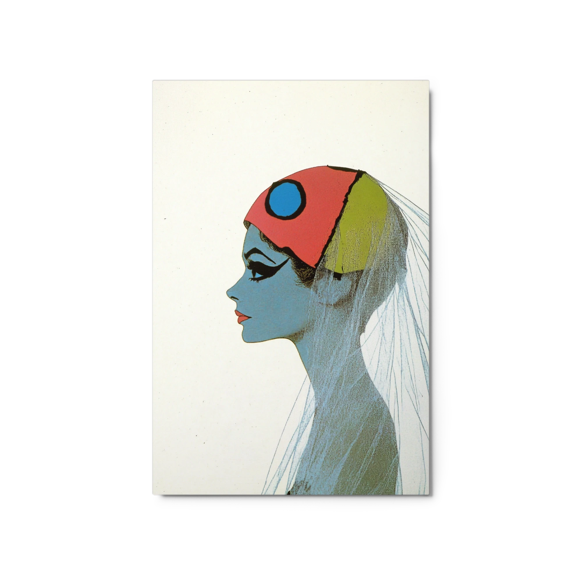 Pop Art Woman Silhouette