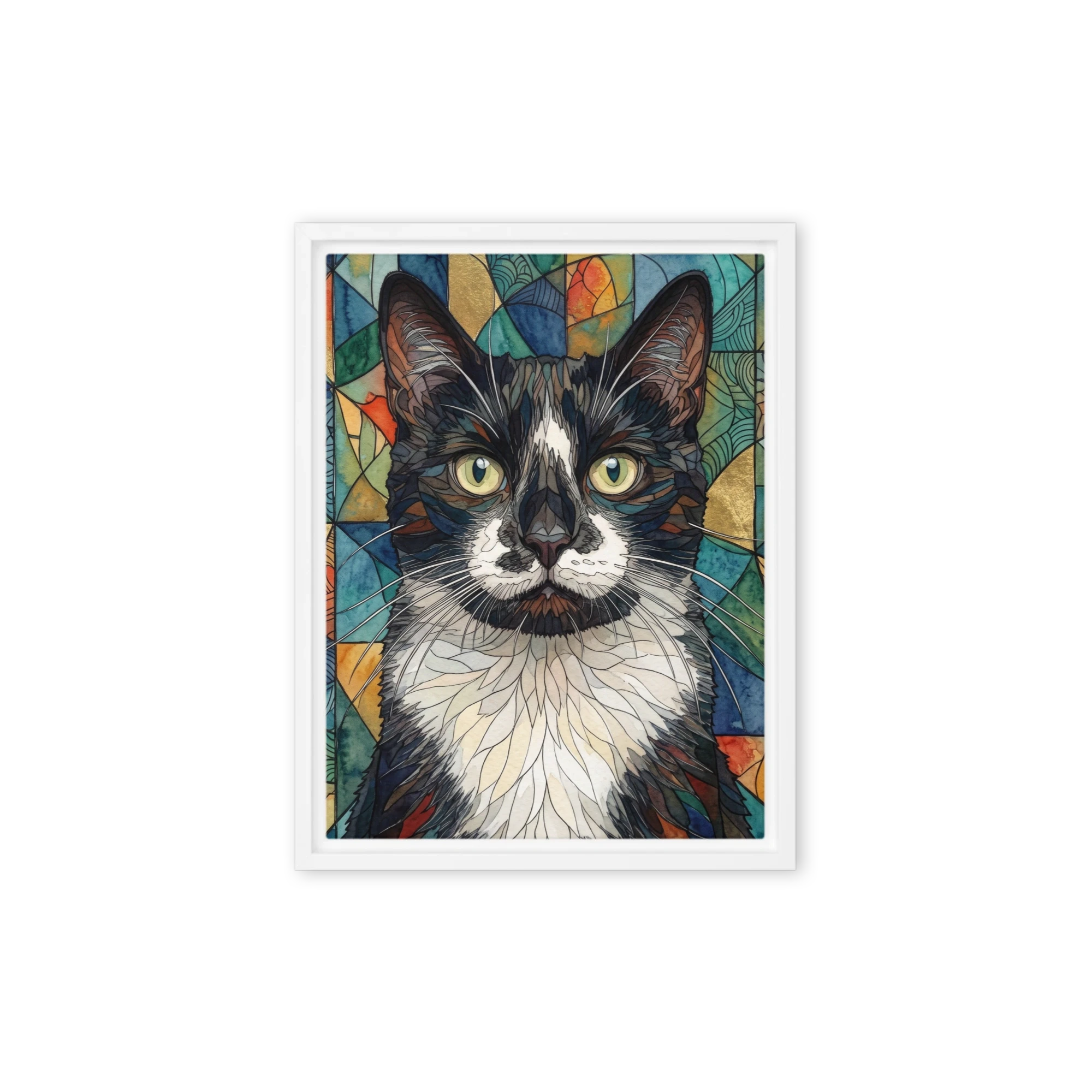 Pet Portrait — Stained Glass