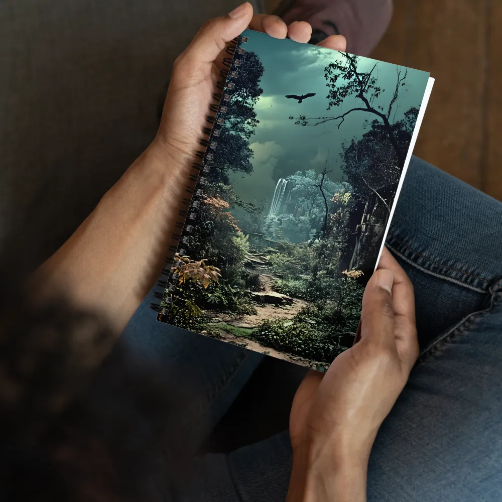 The Mystic Falls 
 Spiral Notebook | 140 pages