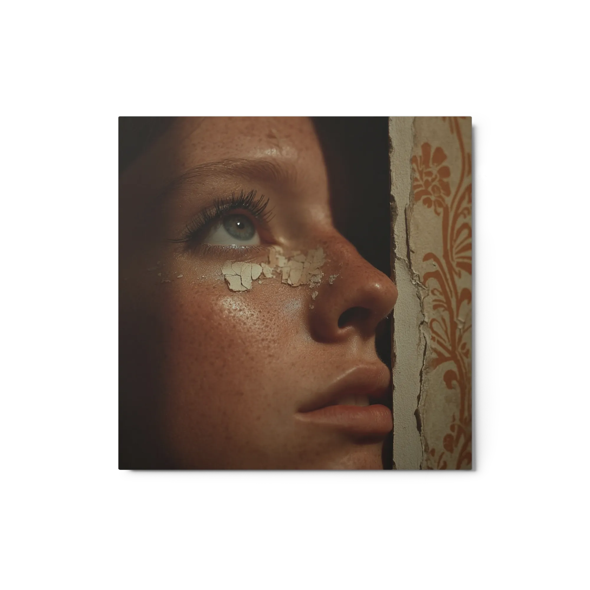 Peeling Plaster Portrait