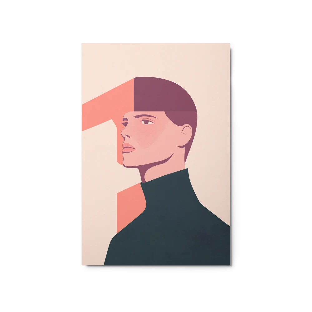 Contemplative Profile | Art Print