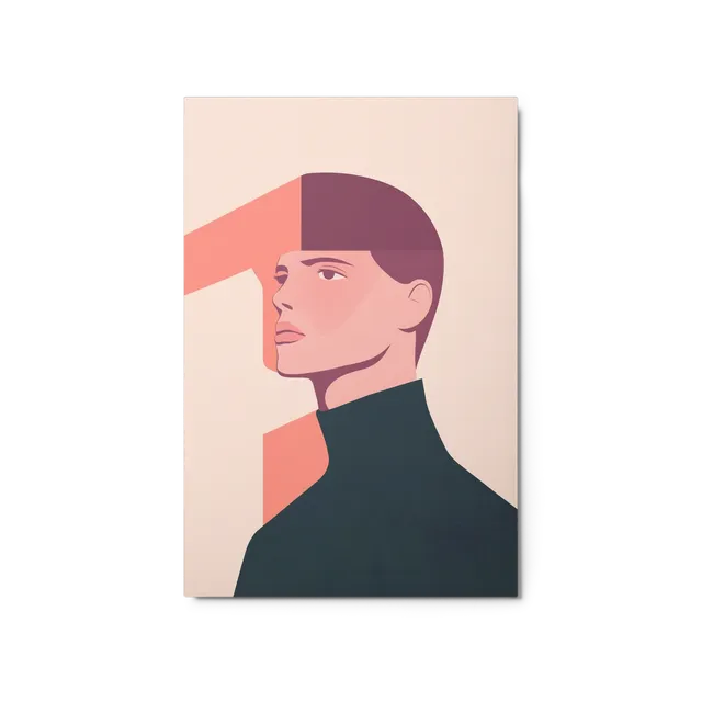 Contemplative Profile | Art Print