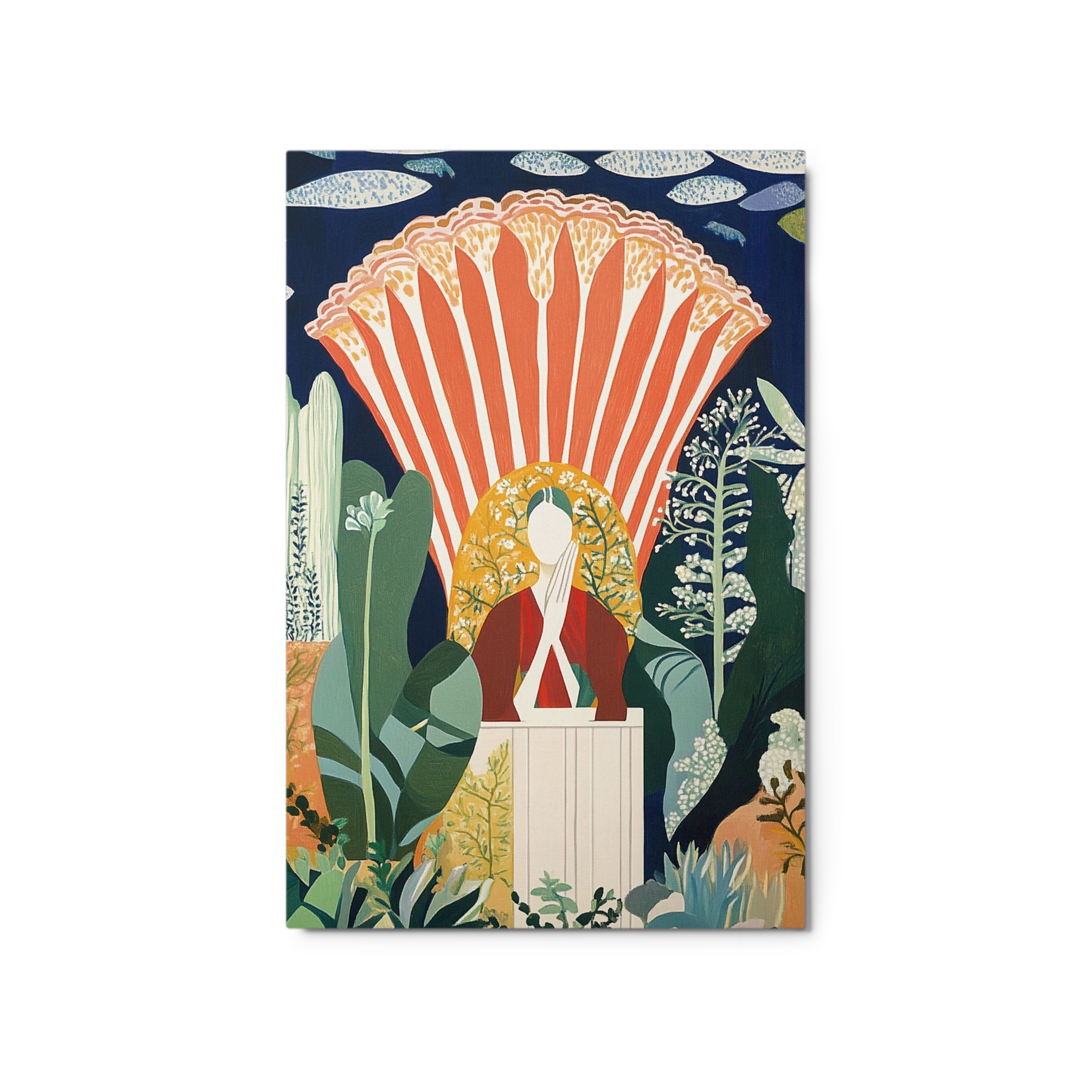 Modern Flora Sculpture Design