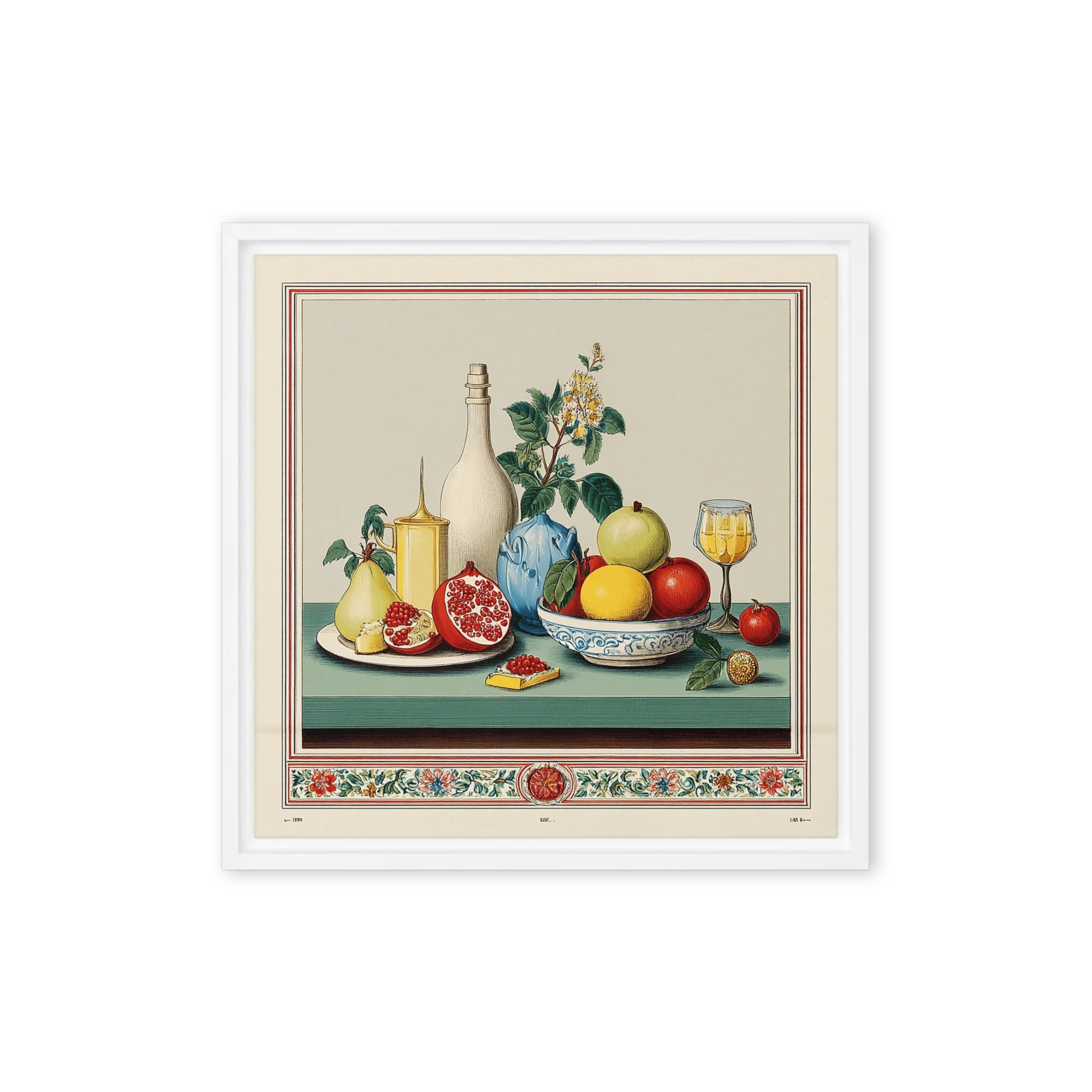 Still Life with Pomegranates