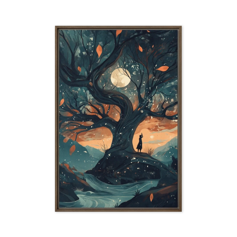 Whispers of the Moonlit Tree