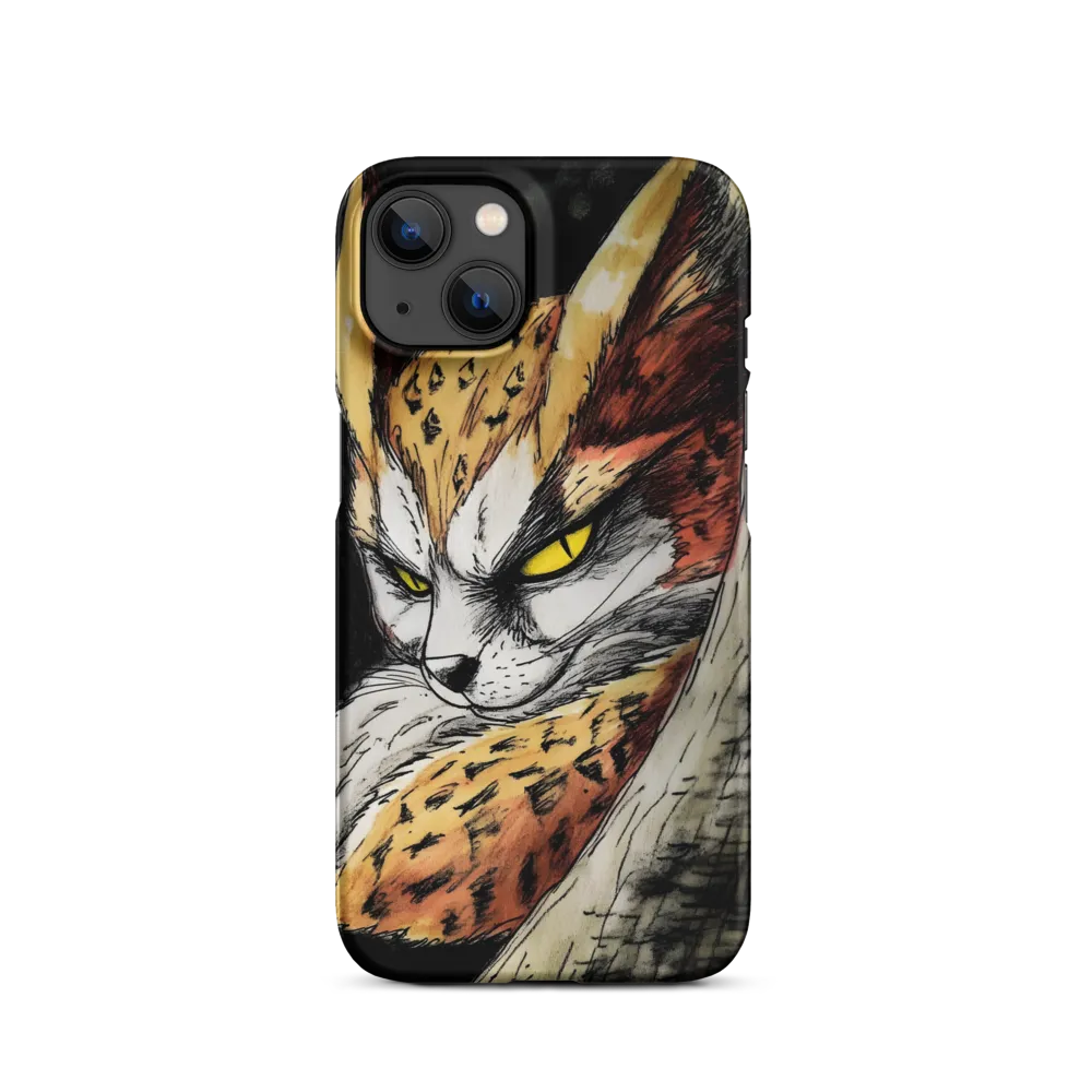 Wild Cat Illustration | Phone Case