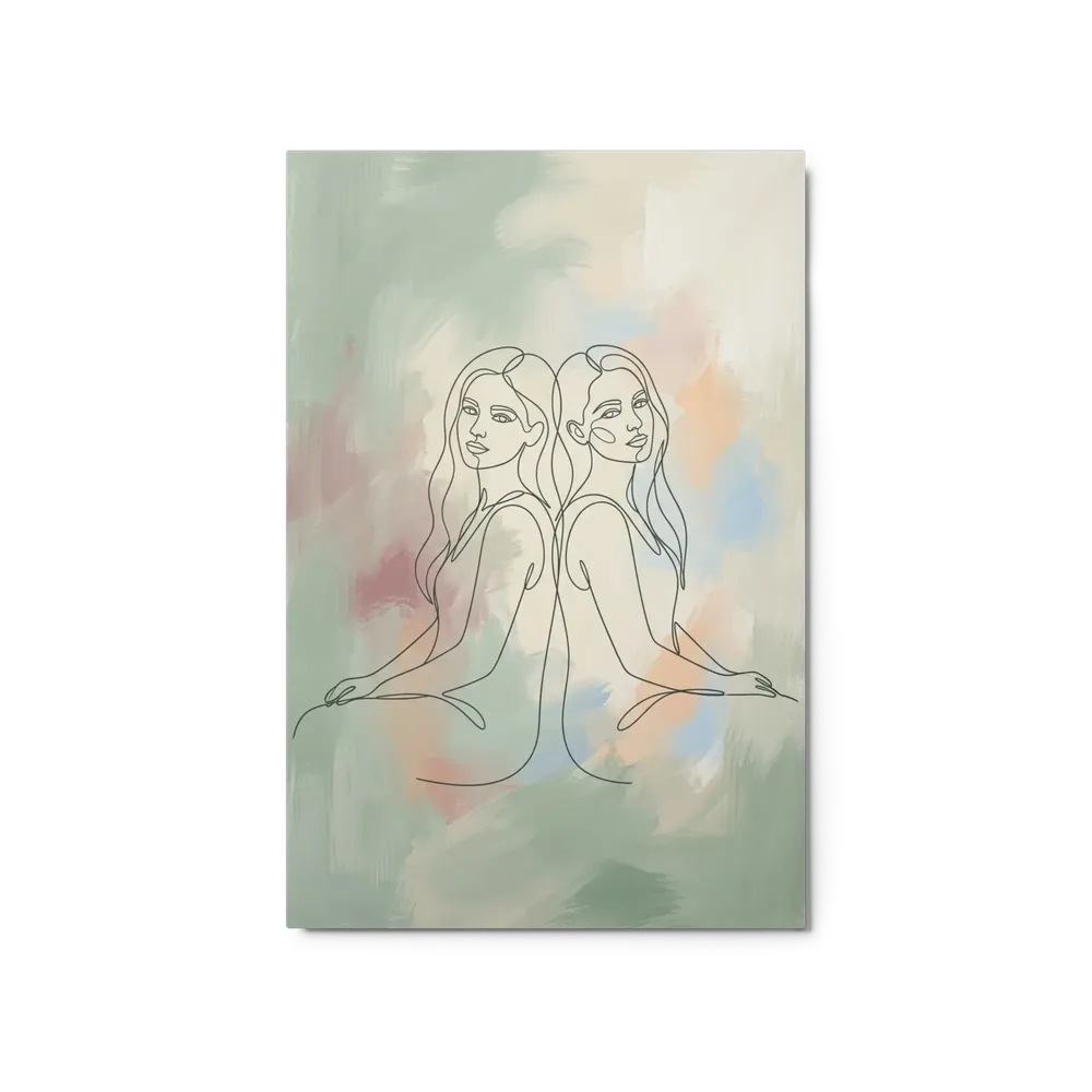 Sisters in Line | Art Print