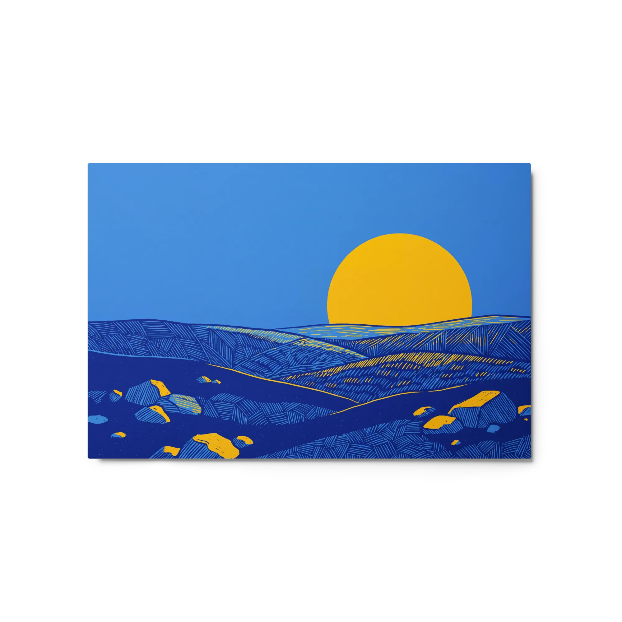 Stylized Sun Hills