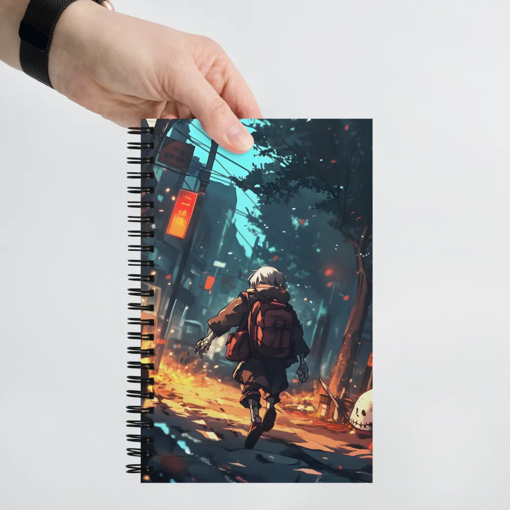 Emberlit Urban Trek 
 Spiral Notebook | 140 pages