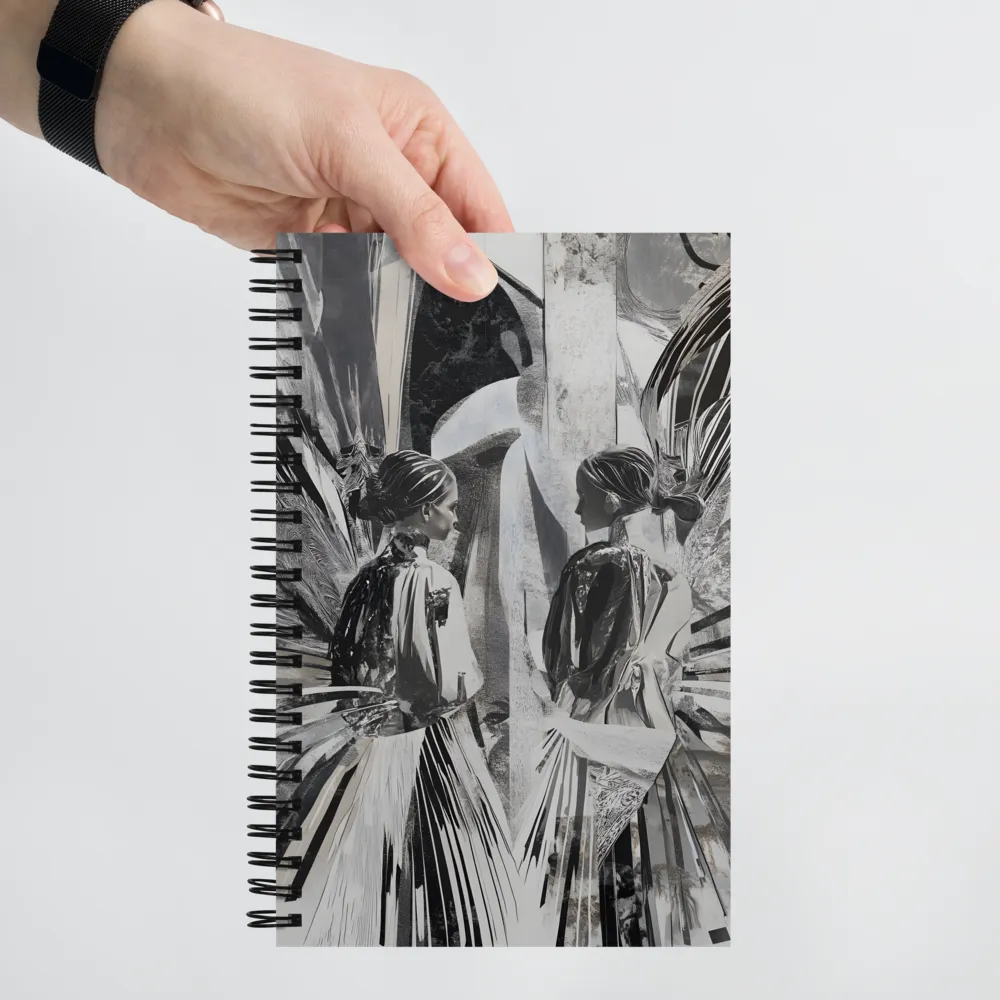 Shattered Reflections 
 Spiral Notebook | 140 pages
