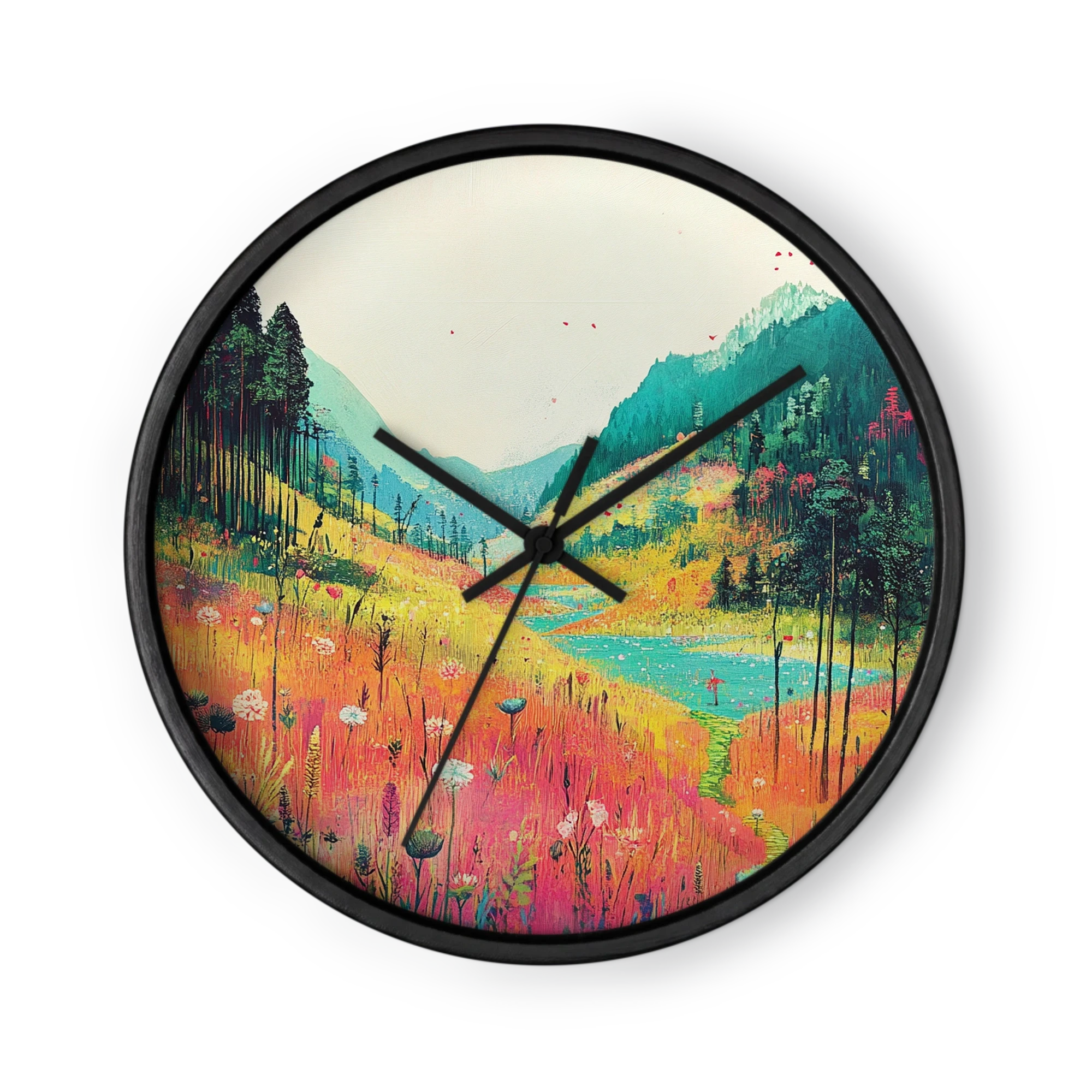 Vibrant Meadow in the Valley