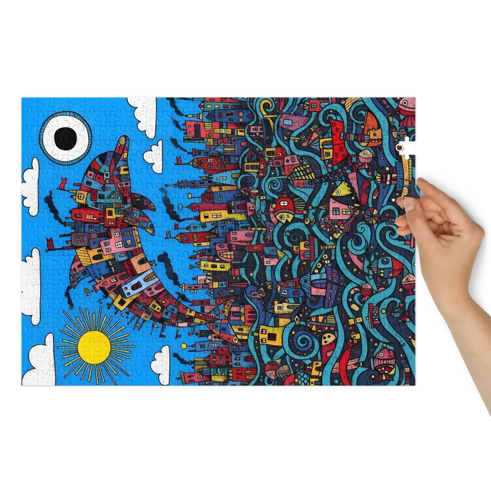 Dolphin City | Jigsaw Puzzles