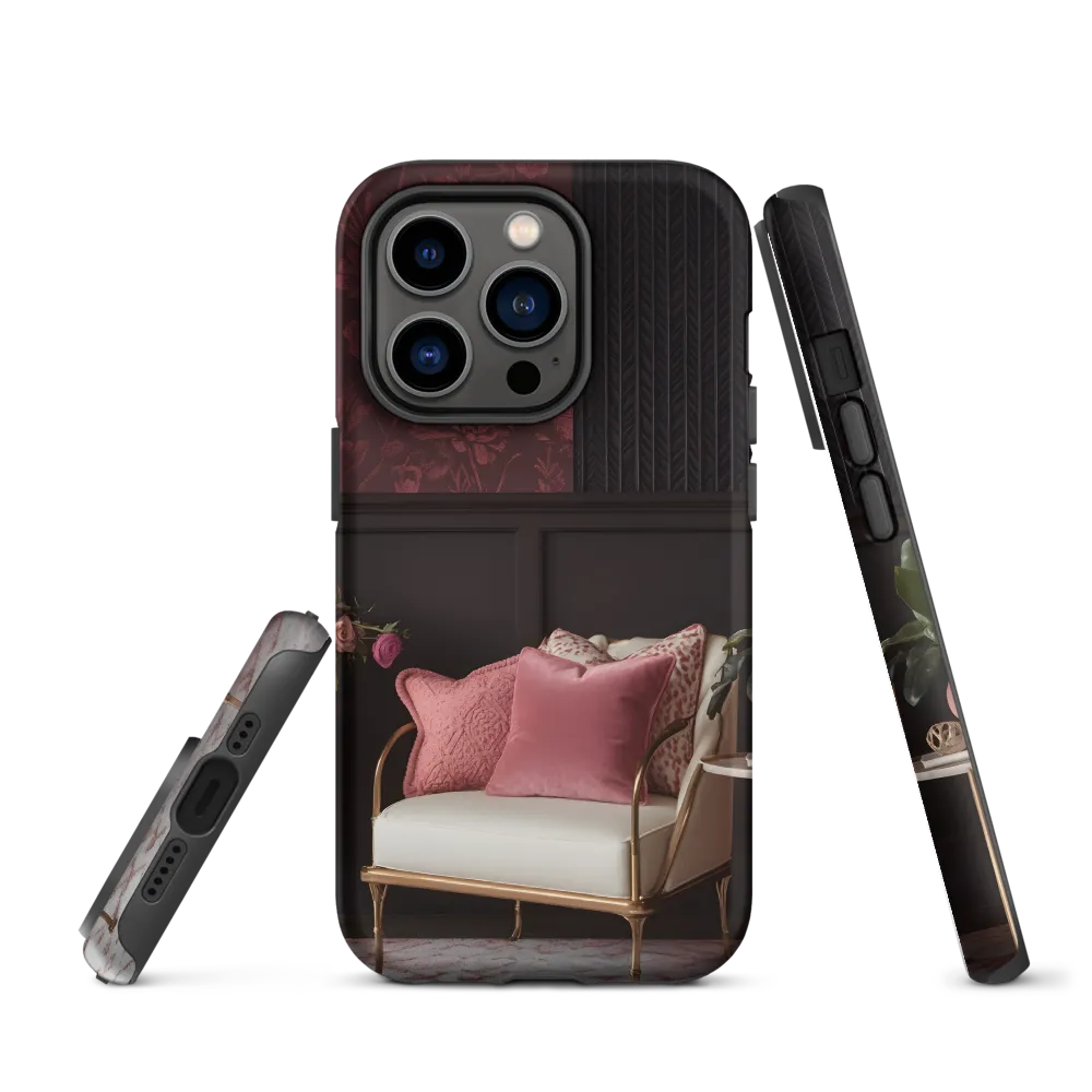 Elegant Floral Interior Design | Phone Case