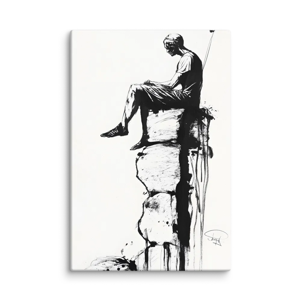 Solitary Contemplation 
 Metal Print | 20″x 30″