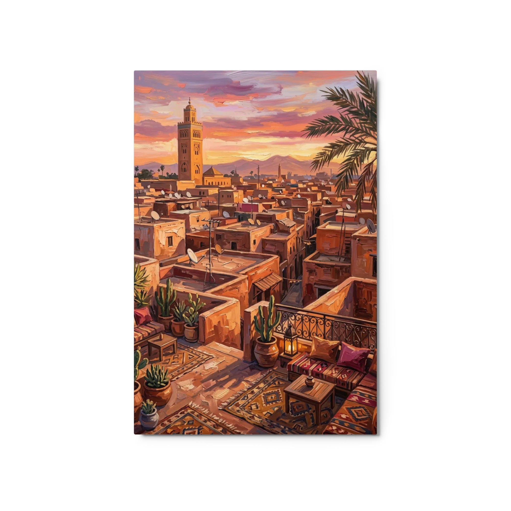 Sunset Over Marrakech