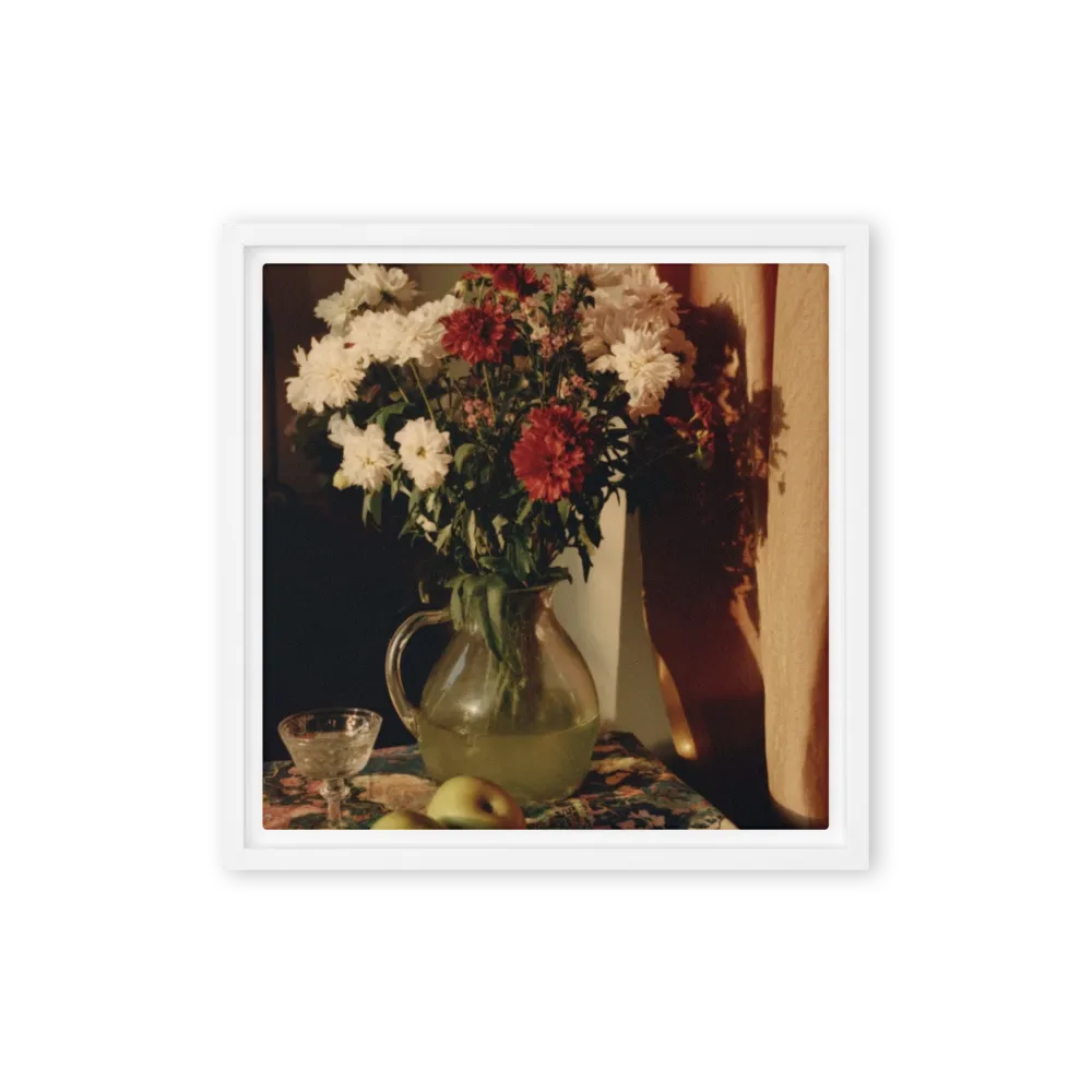 Still Life with Dahlias and Apples | Art Print